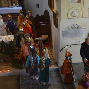 Sternsingergottesdienst: Dank an Toni